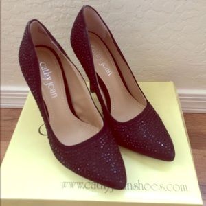 Cathy Jean Shoes Black Jewel